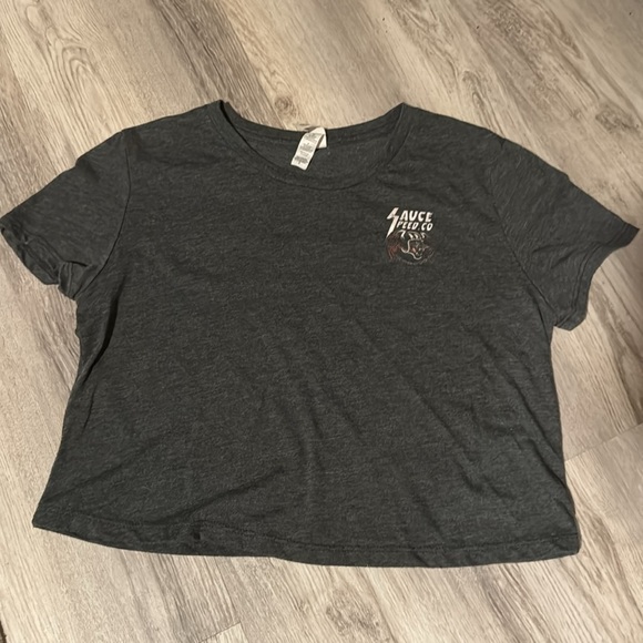 Moto T-Shirt Crop Top - Picture 3 of 5